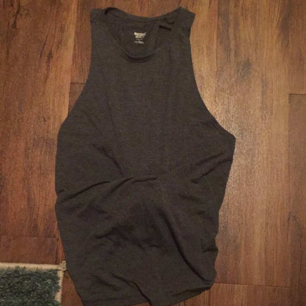 Open back tank top